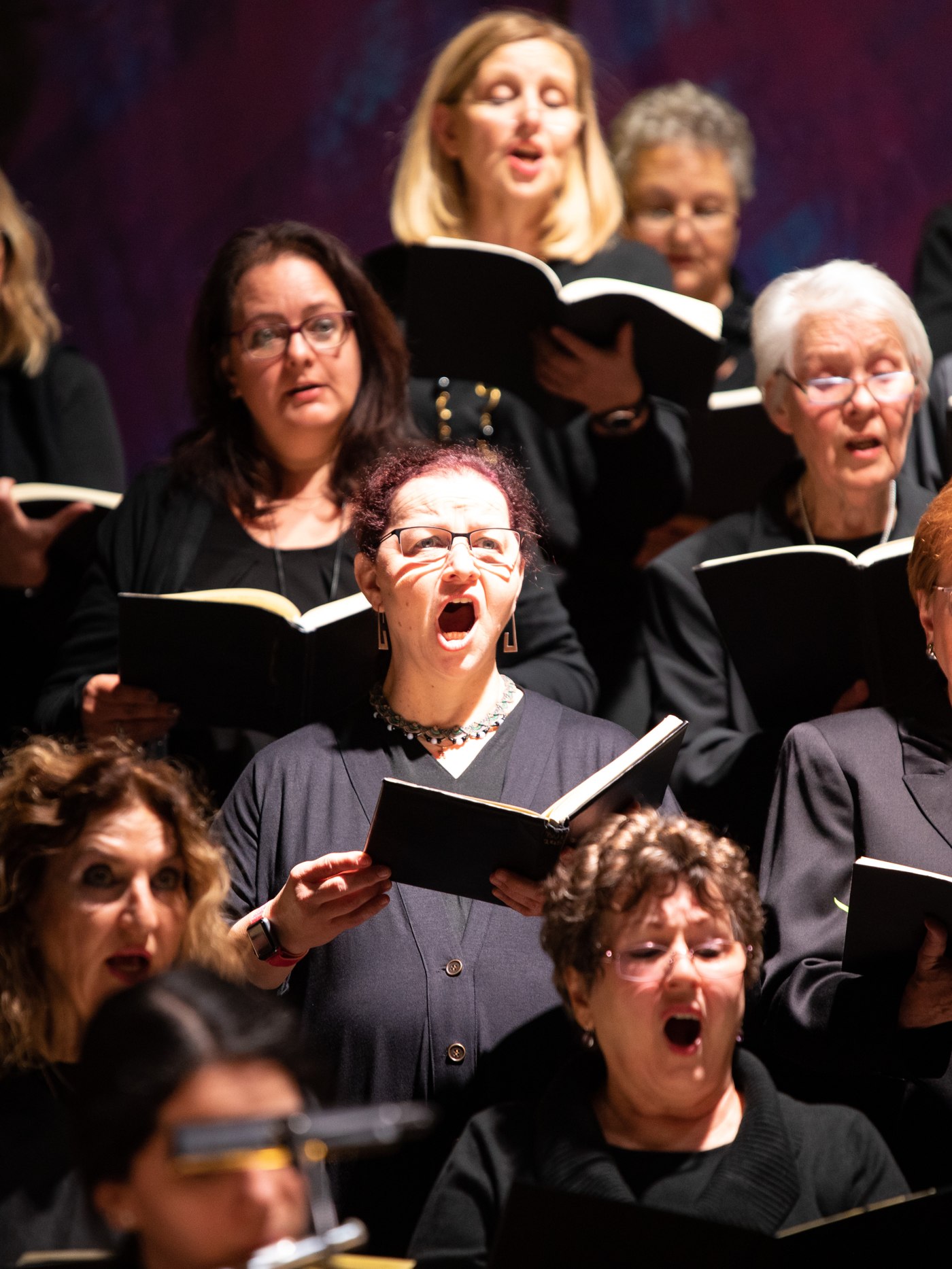 Chor der Mödlinger Singakademie beim Konzert